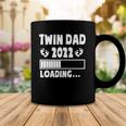 Twin Dad Of Twins 2022 Expecting Twin Dad Fathers Day Cute Coffee Mug Unique Gifts