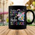 Unicorn Girl Goodbye Kindergarten Hello 1St Grade Graduation Coffee Mug Unique Gifts