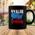 Uvalde Strong Gun Control Now Pray For Texas Usa Map Coffee Mug Unique Gifts