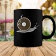 Vinyl Snail Vinyl Records Dj Vinyl Slug Lp Collector 155 Trending Shirt Coffee Mug Funny Gifts