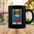 Wait Is This Pixel Art Tarot Yellow - Major Arcana The Lovers Design For Stickers And Coffee Mug Funny Gifts