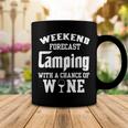 Weekend Forecast Camping With Wine 12 Shirt Coffee Mug Funny Gifts