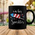 Womens Im His Sparkler Funny 4Th Of July For Women Coffee Mug Funny Gifts