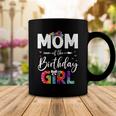 Womens Mb Mom Of The Birthday Girl Mama Mother And Daughter Tie Dye Coffee Mug Funny Gifts