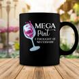 Womens Mega Pint I Thought It Necessary Funny Sarcastic Gifts Wine Coffee Mug Unique Gifts