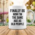 86Th Birthday Adult Humor Old People Birthday Decorations Coffee Mug Funny Gifts