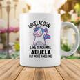 Abuelacorn Funny Unicorn Dabbing Gift Like A Normal Abuela But More Awesome Coffee Mug Funny Gifts