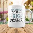 Baby Shower Text Design Im Going To Be A Big Brother Coffee Mug Funny Gifts