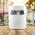 Bigfoot In The Forest Coffee Mug Funny Gifts