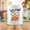 Boo Scary Pumpkin Face Coffee Mug Funny Gifts