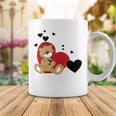 Cartoon Animal Happy Loving Teddy Bear Coffee Mug Funny Gifts