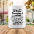 Cute Gift For Camping Lovers Funny Gift For Friends Were More Than Just Camping Friends Were Like A Really Small Gang Cute Quote Coffee Mug Funny Gifts