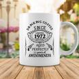 Drinking Coffee Since 1972 Aged Perfectly 50 Years Of Awesomenss Coffee Mug Funny Gifts