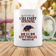 First Thing See Every Morning Is A Rottweiler Who Loves Me Coffee Mug Funny Gifts