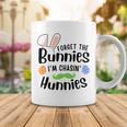 Forget The Bunnies Im Chasing Hunnies Funny Boys Easter Gift Coffee Mug Funny Gifts