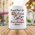 Friends Dont Let Friends Fight Brain Aneurysm Alone Unicorn Burgundy Ribbon Brain Aneurysm Bpd Brain Aneurysm Coffee Mug Funny Gifts