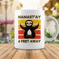 Funny Cute Sloth Yoga Namastay Social 863 Shirt Coffee Mug Funny Gifts