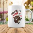 Funny Donut Fall In Love Coffee Mug Funny Gifts