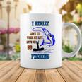 Funny I Really Love It When My Wife Lets Me Go Fishing Coffee Mug Funny Gifts