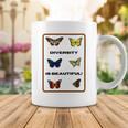 Funny The Butterfly Diversity Is Beatifull Tshirt Coffee Mug Funny Gifts