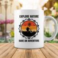 Go Explore Nature Have An Adventure Gift For Wilderness Camping Hiking Lovers Travel In The Wild Gift For Holidays Coffee Mug Funny Gifts