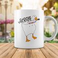 Goose With Knife Sticker Goose Sticker Funny Quotes Funny Animal Stickerspeace Was Never An Option Coffee Mug Funny Gifts