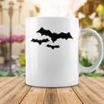 Halloween Scary Vampire Bats Pattern Coffee Mug Funny Gifts