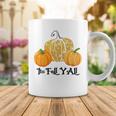 Happy Fall Yall Its Fall Yall Leopard Print Pump V2 Coffee Mug Funny Gifts