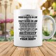 I Am A Proud Daughter In Law Of A Crazy Father In Law V2 Coffee Mug Funny Gifts