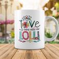 I Love Being Called Nana Sunflower Coffee Mug Funny Gifts