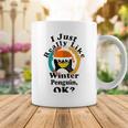 I Really Like Winter Penguin Ok Coffee Mug Funny Gifts