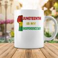 Juneteenth Is My Independence Day For Women Men Kids Vintage Coffee Mug Funny Gifts