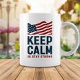 Keep Calm And Stay Strong Tshirt American Tshirt United State Of America Coffee Mug Funny Gifts