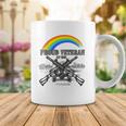 Lgbtq July 4Th American Flag Rainbow Proud Veteran Coffee Mug Unique Gifts