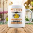 May Spontaneously Talk About Rubber Ducks V2 Coffee Mug Funny Gifts