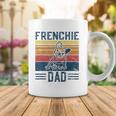Mens Funny Vintage Frenchie Dad For Men - French Bulldog Coffee Mug Unique Gifts