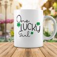 One Lucky Girl Funny St Patrick Day Coffee Mug Funny Gifts