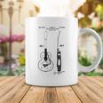 Patent Drawing Old Acoustic Guitar Coffee Mug Funny Gifts