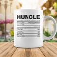 Premium Huncle Like A Regular Uncle But Way More Good Looking Nutrition Chart Coffee Mug Funny Gifts