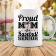 Proud Mom Of A Senior 2022 Baseball Mom Graduate Graduation Coffee Mug Funny Gifts