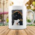 Pug Dog Dad Mom Graphic Tee Men Women Funny Cute Black Pug Coffee Mug Unique Gifts