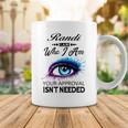 Randi Name Gift Randi I Am Who I Am Coffee Mug Funny Gifts
