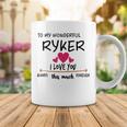 Ryker Name Gift To My Wonderful Ryker Coffee Mug Personalized Gifts