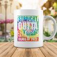 Straight Outta 5Th Grade Class Of 2022 Graduation Tie Dye Coffee Mug Unique Gifts