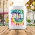 Straight Outta High School Class Of 2022 Graduation Tie Dye Coffee Mug Unique Gifts