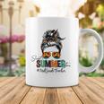 Sweet Summer Time 2Nd Grade Teacher Messy Bun Beach Vibes Coffee Mug Unique Gifts