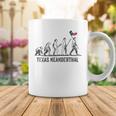 Texas Neanderthal Thinking Coffee Mug Funny Gifts