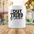 Third Grade Out School Tee - 3Rd Grade Peace Students Kids Coffee Mug Unique Gifts
