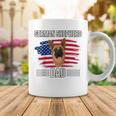 Usa Us Flag 4Th Of July Fathers Day German Shepherd Dad Coffee Mug Funny Gifts