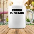 Vodka Is Vegan | Funny Drink Alcohol Coffee Mug Unique Gifts